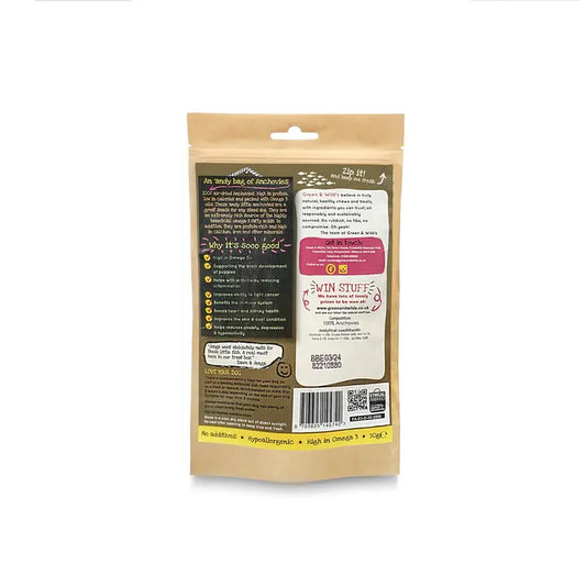 GREEN & WILD'S Andy Bag of Anchovies 50g