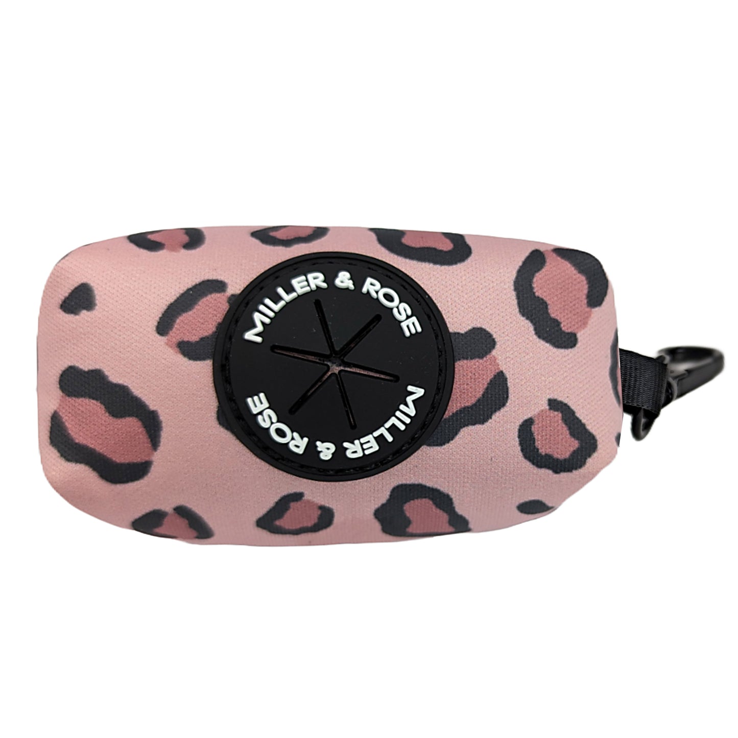 Rose Leopard Poop Bag Holder image 0