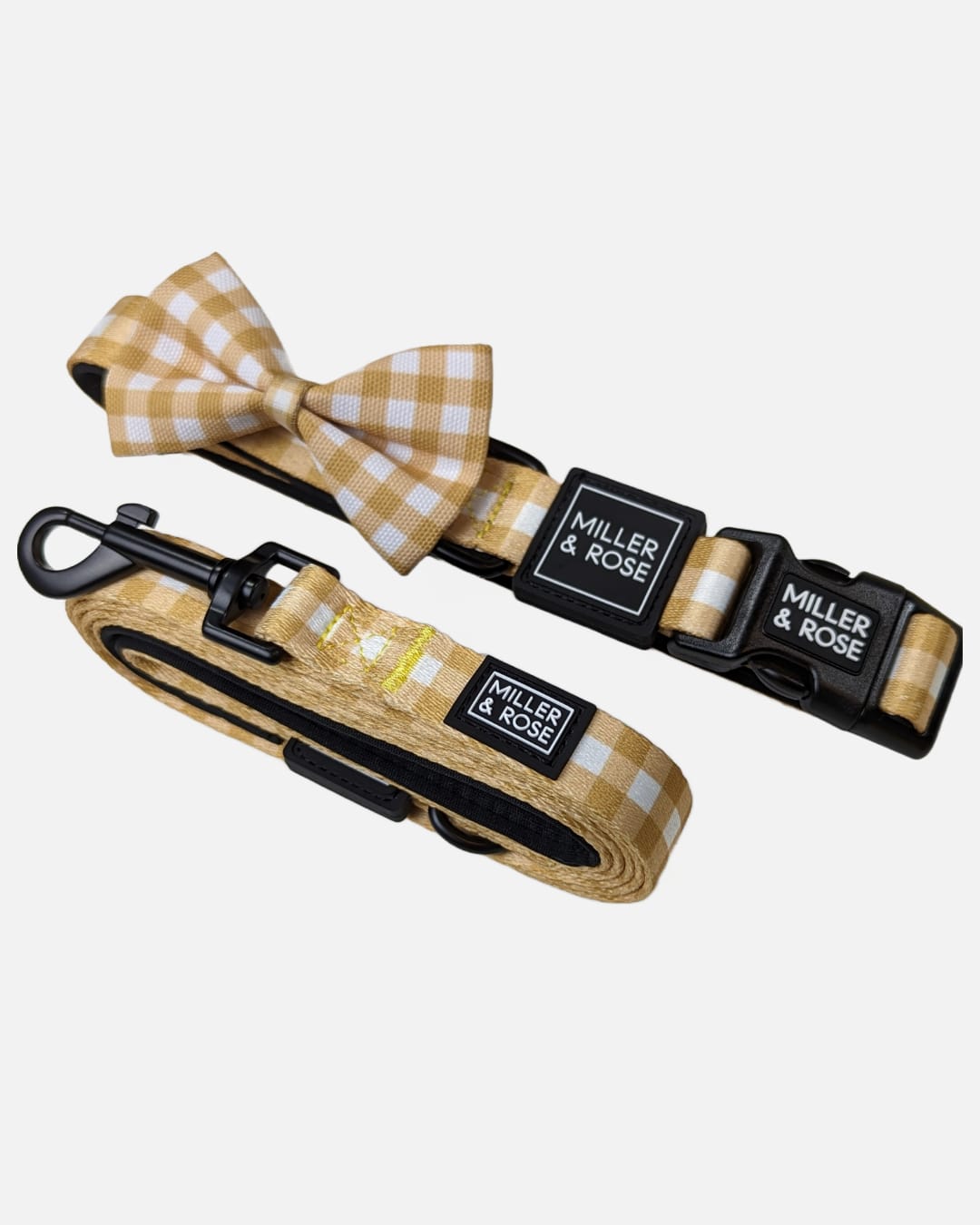 Golden Gingham Bow Tie image 4