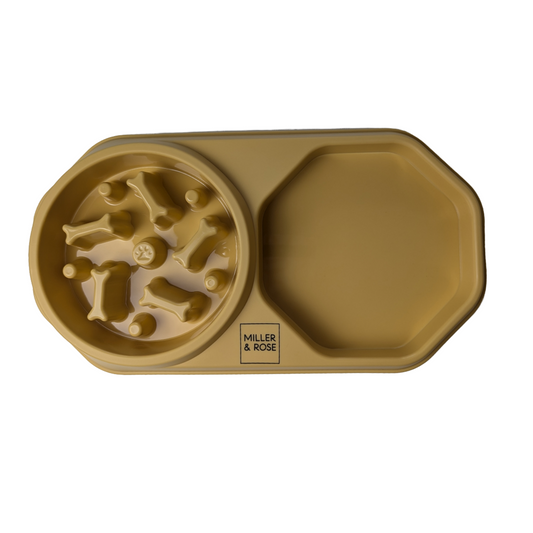 4-in-1 Mustard Slow Feeder image 1