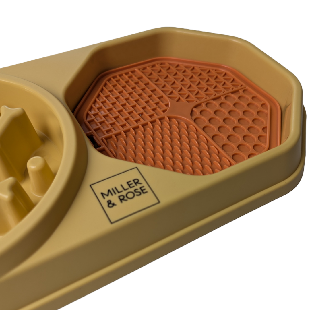 4-in-1 Mustard Slow Feeder image 2