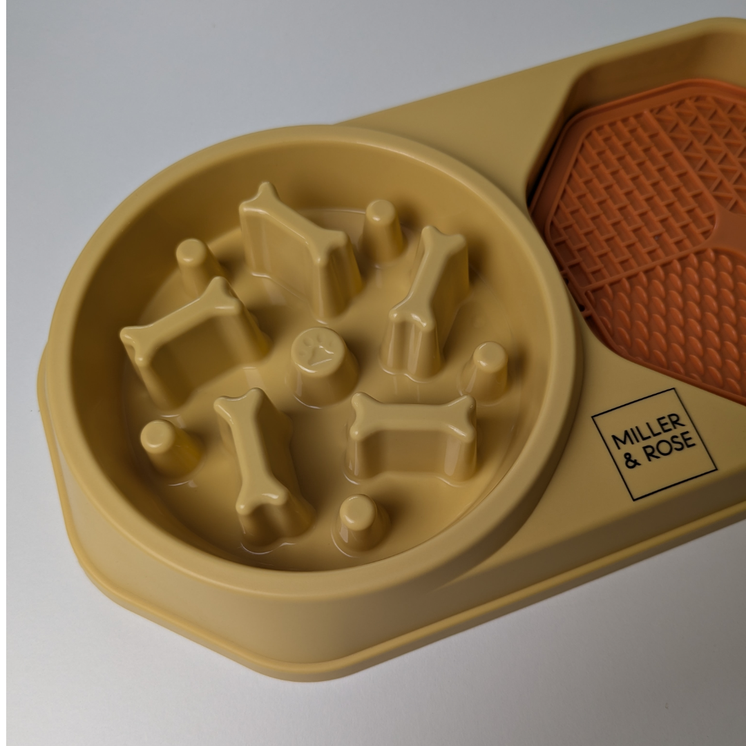 4-in-1 Mustard Slow Feeder image 3