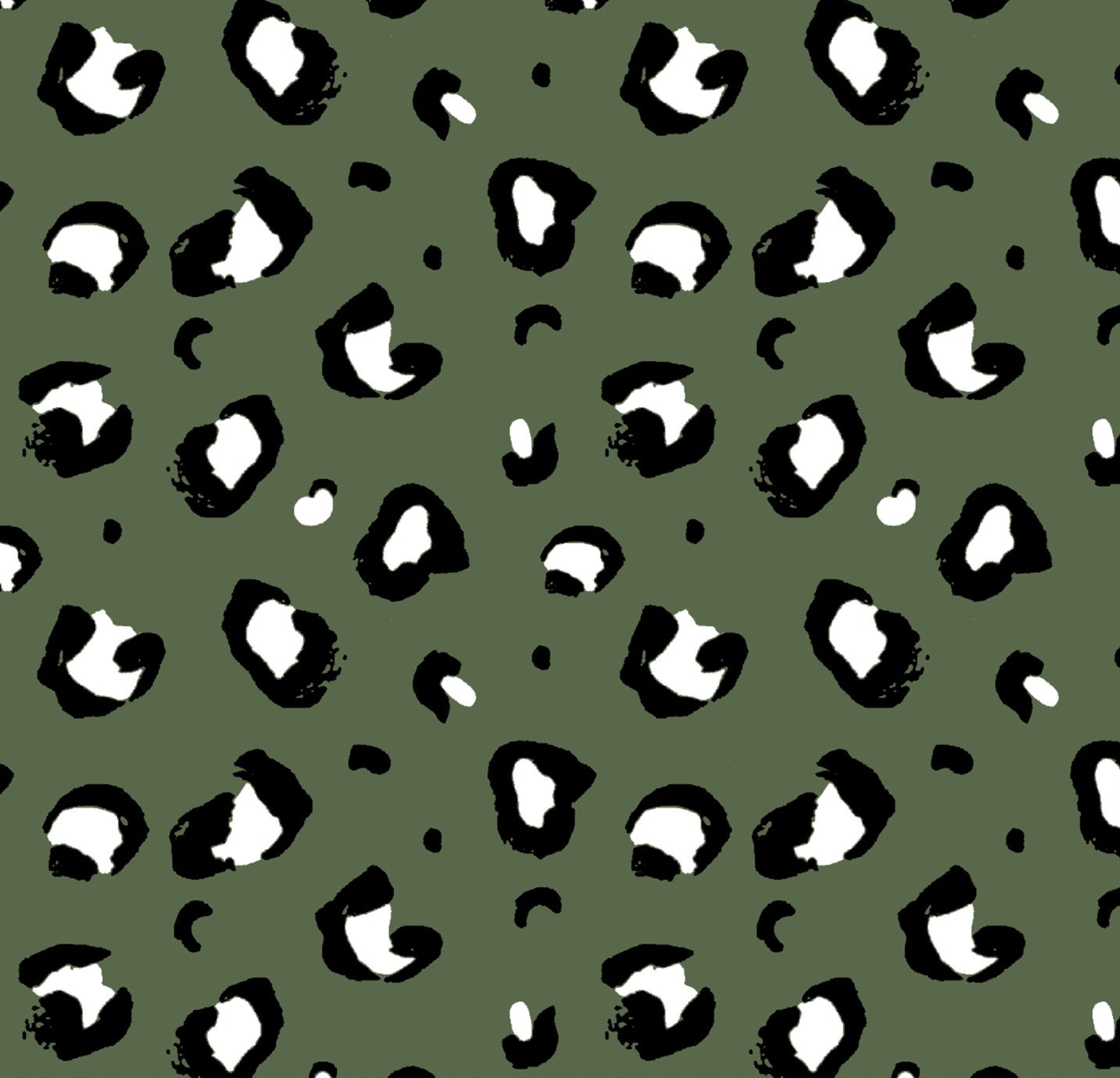 Olive Leopard Classic Lead image 2