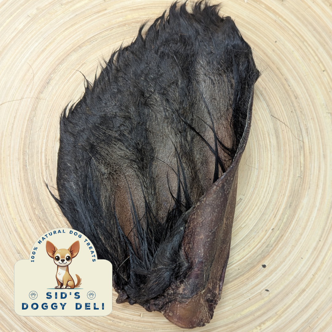 Sid's Doggy Deli - Large Hairy Cows Ear image 0
