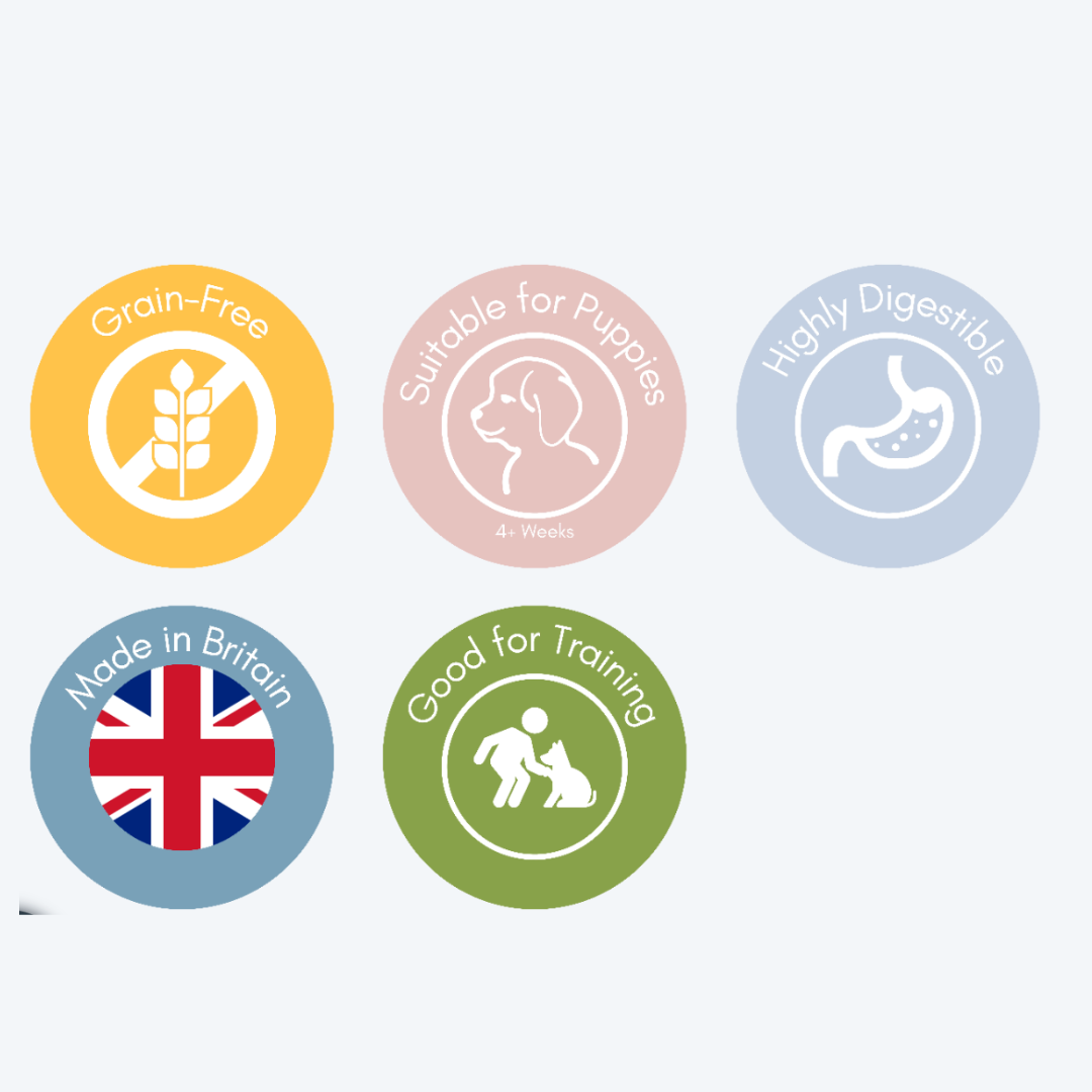 Sid's Doggy Deli - 100g Black Pudding Gourmet Slices image 1