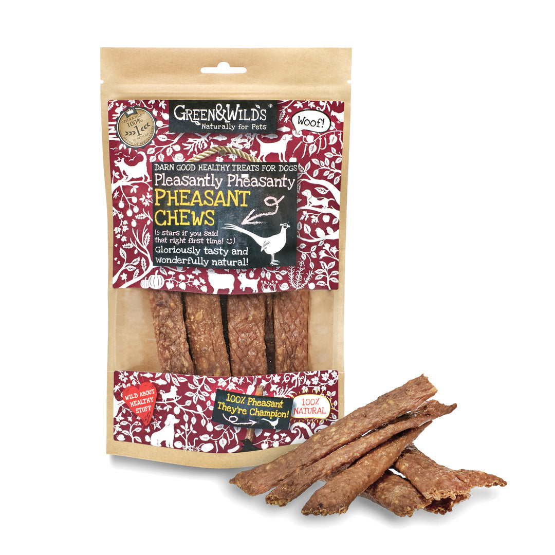 GREEN & WILD'S - Pheasant Chews, 100g