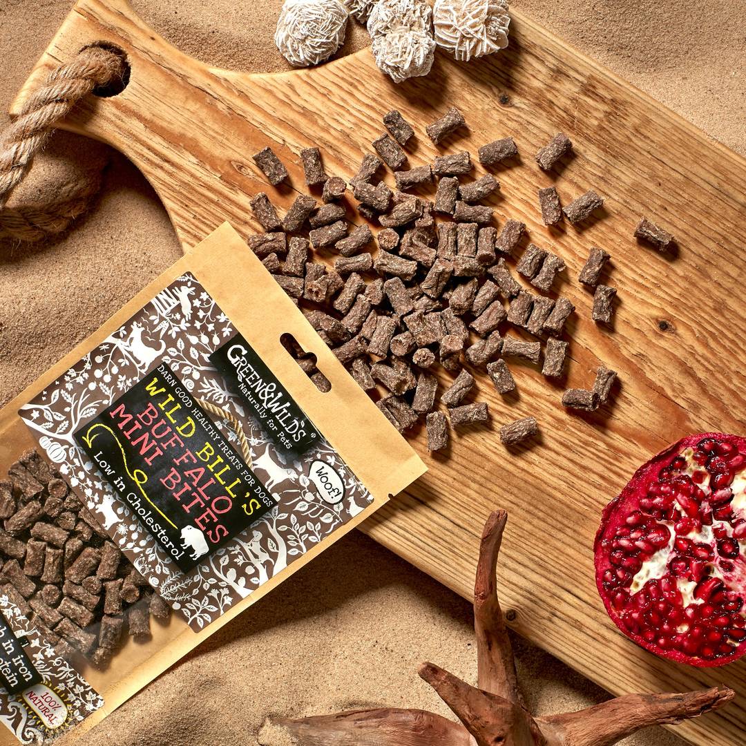 GREEN & WILD'S Wild Bill's Buffalo Mini Bites, 75g