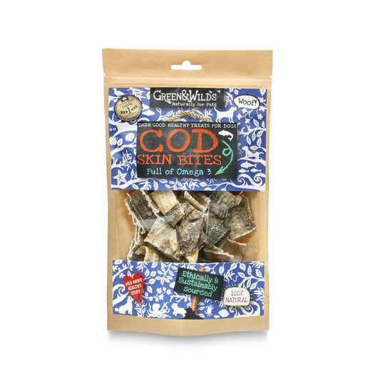GREEN & WILD'S Cod Skin Bites