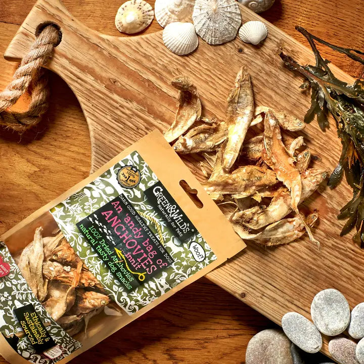 GREEN & WILD'S Andy Bag of Anchovies 50g