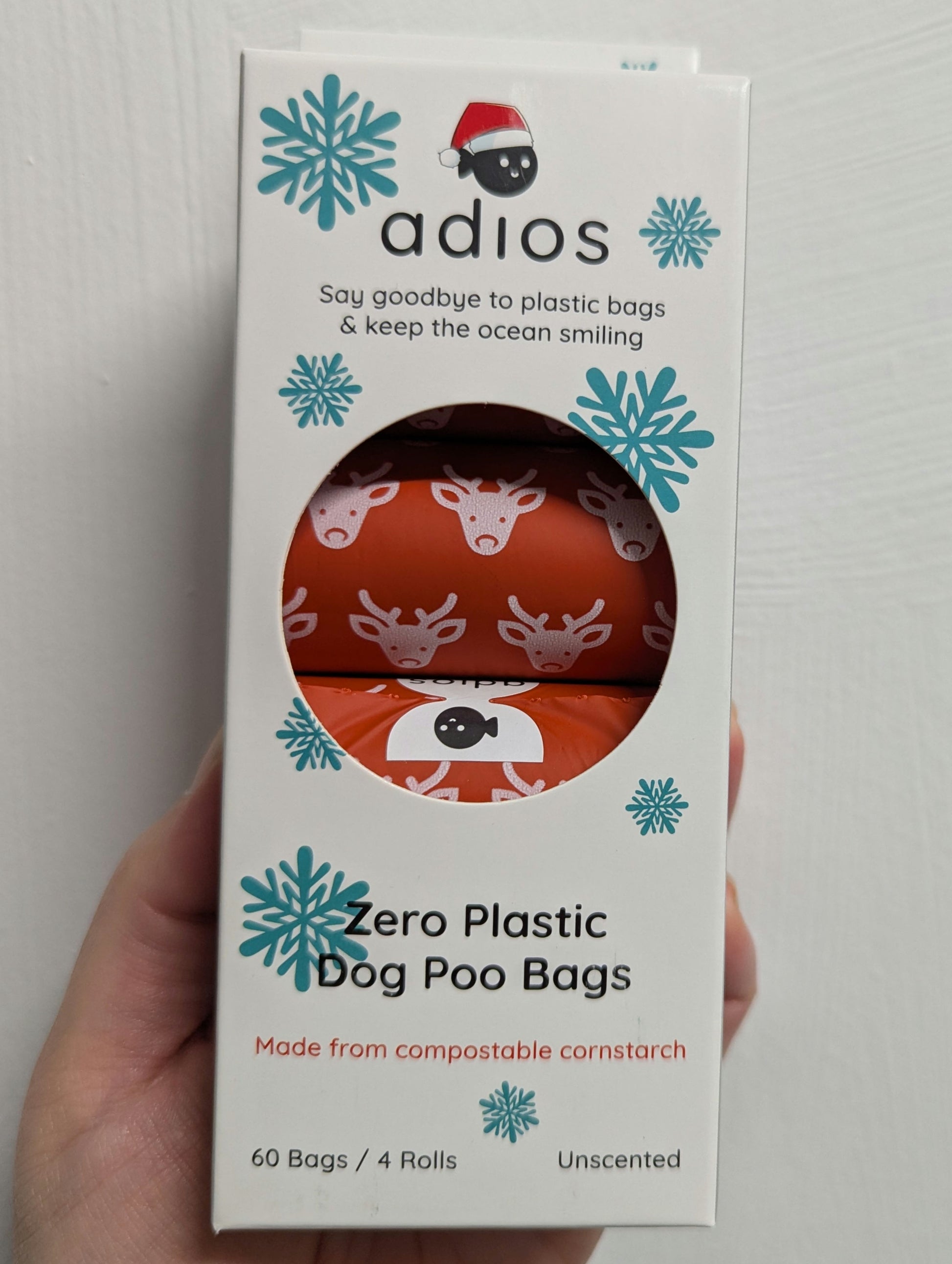 Adios Christmas Poop bags image 0