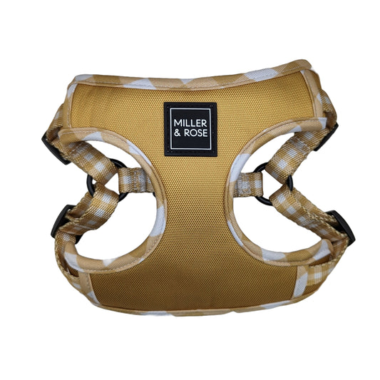 Golden Gingham Oxford Luxe Harness image 0