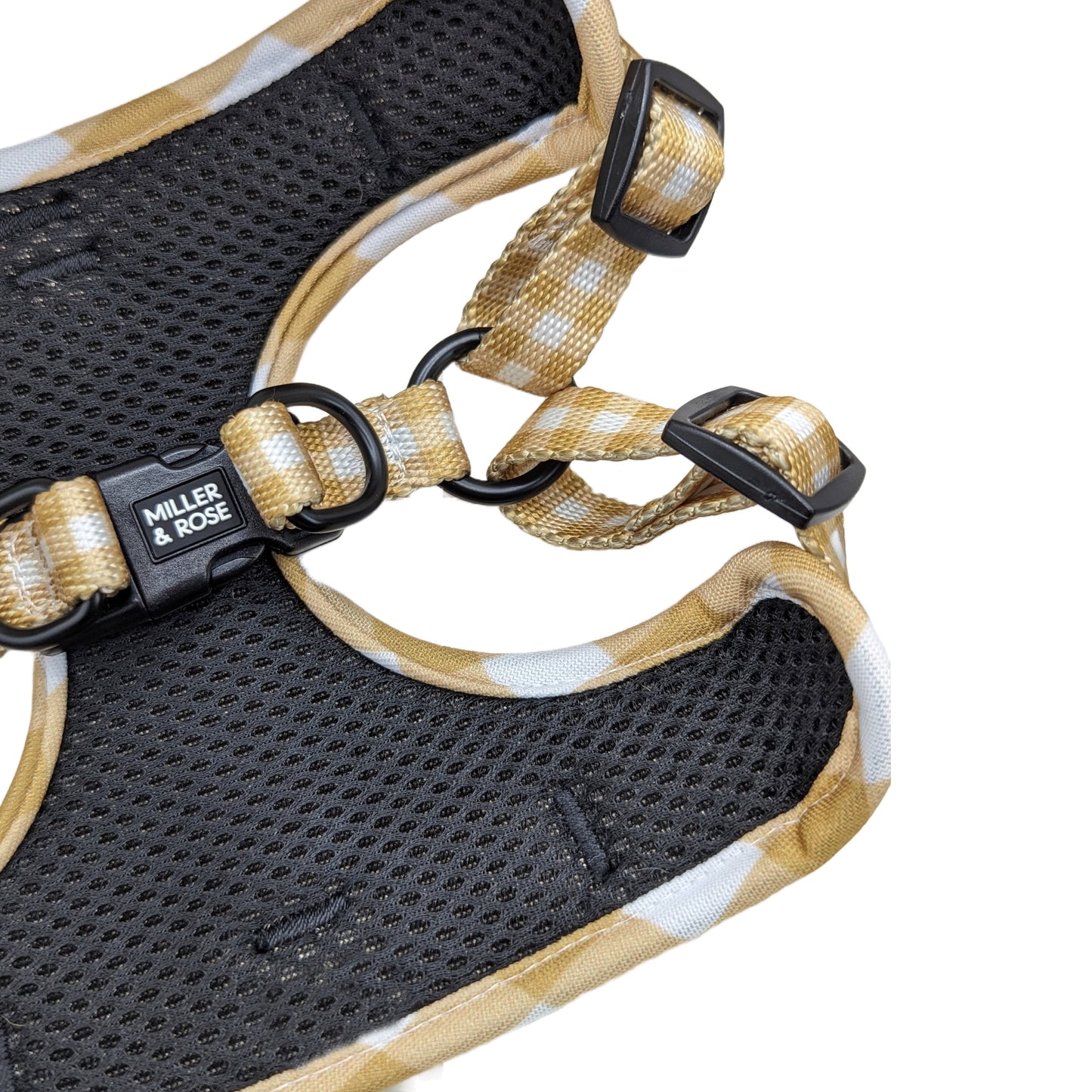 Golden Gingham Oxford Luxe Harness image 4