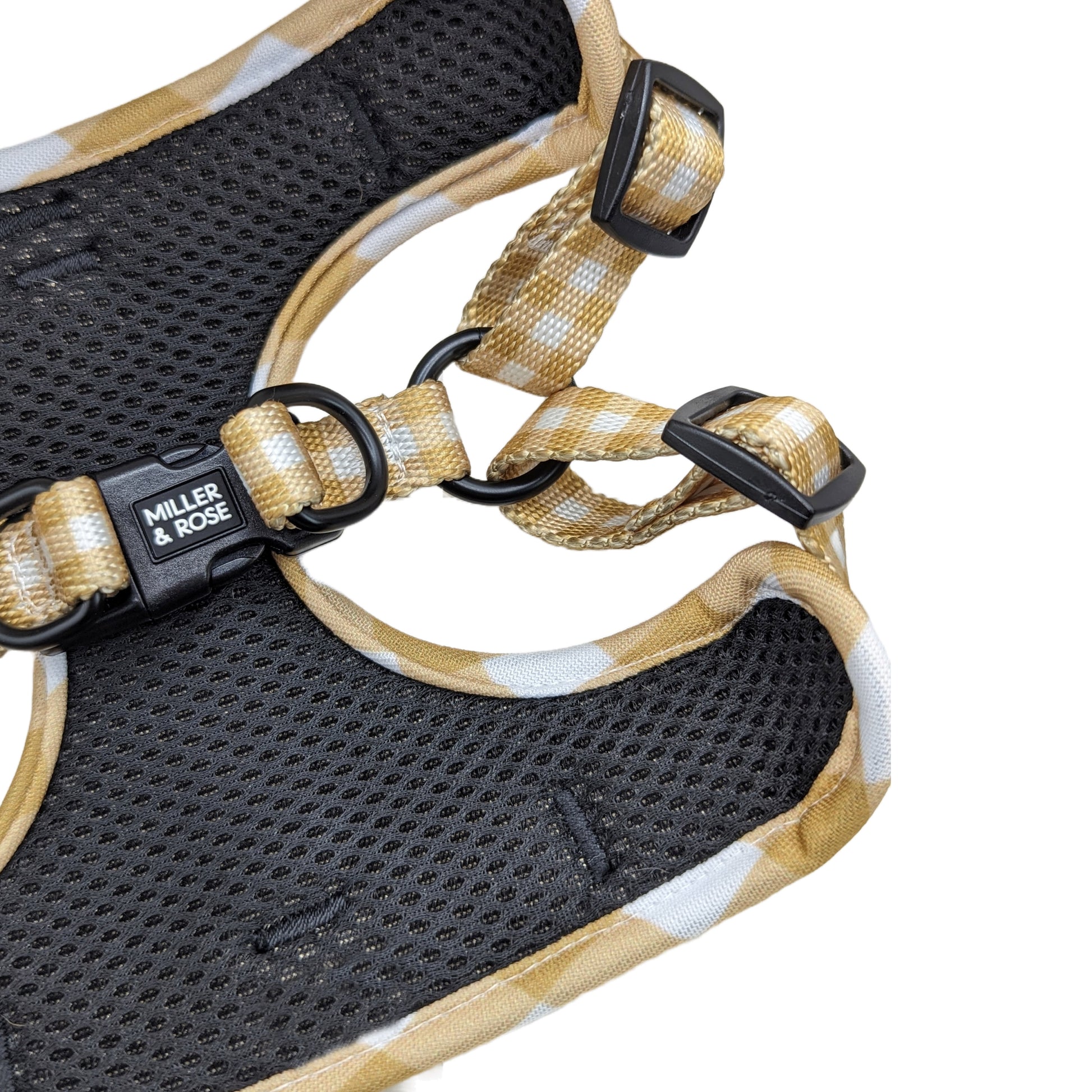 Golden Gingham Oxford Luxe Harness image 4
