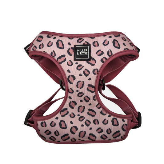 Rose Leopard Oxford Luxe Harness image 0