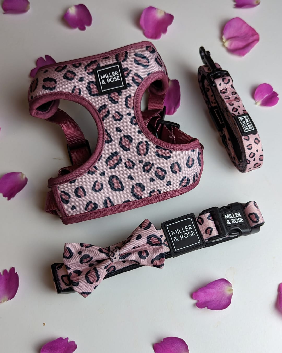 Rose Leopard Oxford Luxe Harness image 5