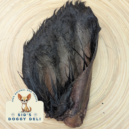 Sid's Doggy Deli - Large Hairy Cows Ear  image 0