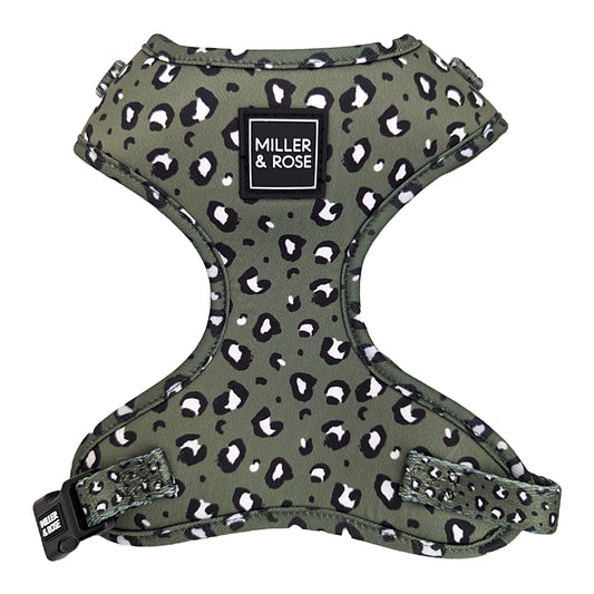Olive Leopard Classic Harness image 0