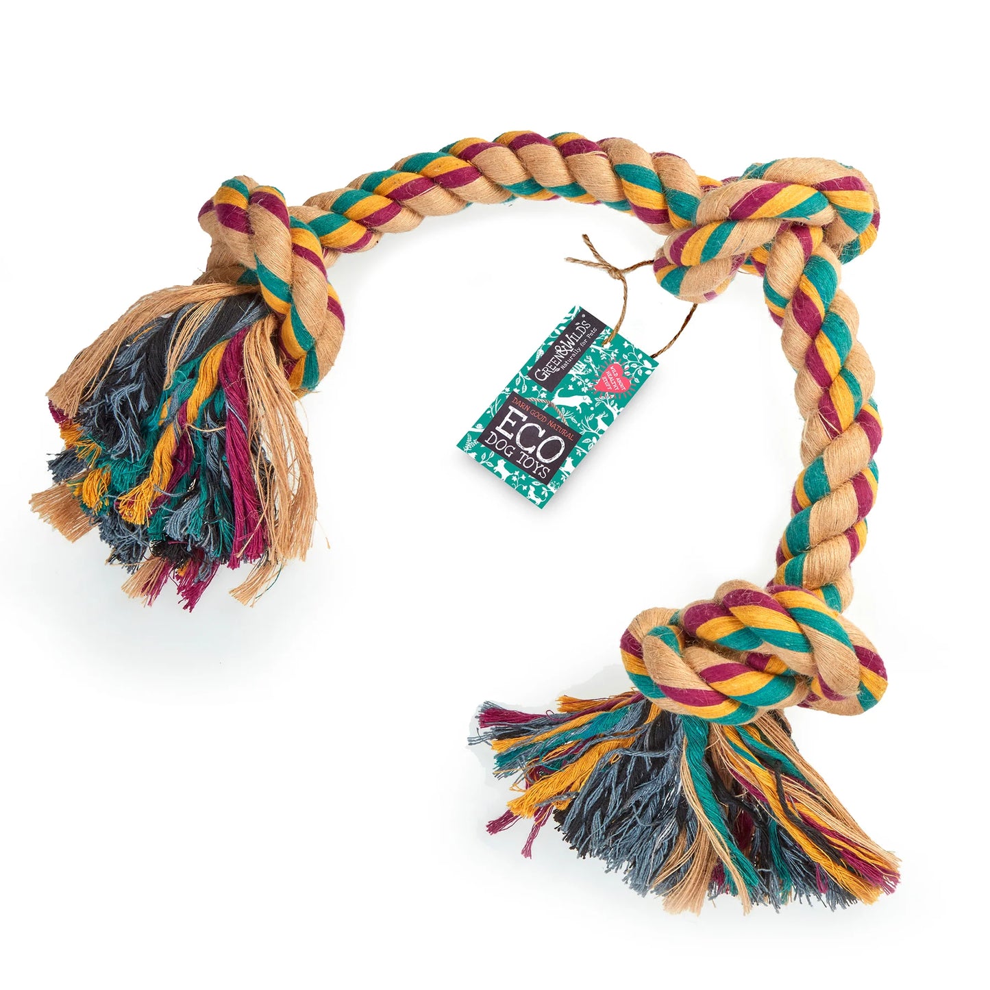 GREEN & WILD'S Big Rope 3 Knot