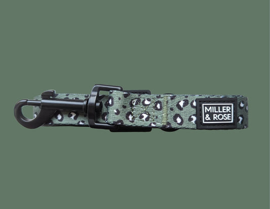 Olive Leopard Classic Lead image 0