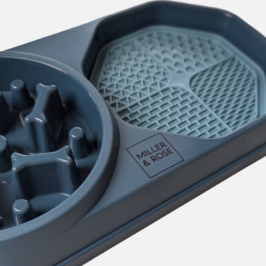 4-in-1 Midnight Blue Slow Feeder image 2